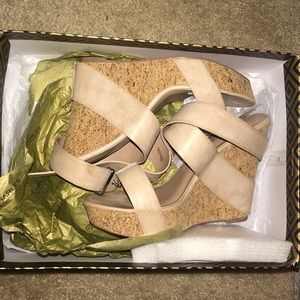 CHARLES BY CHARLES DAVID WEDGES SIZE 8 BRAND NEW!!